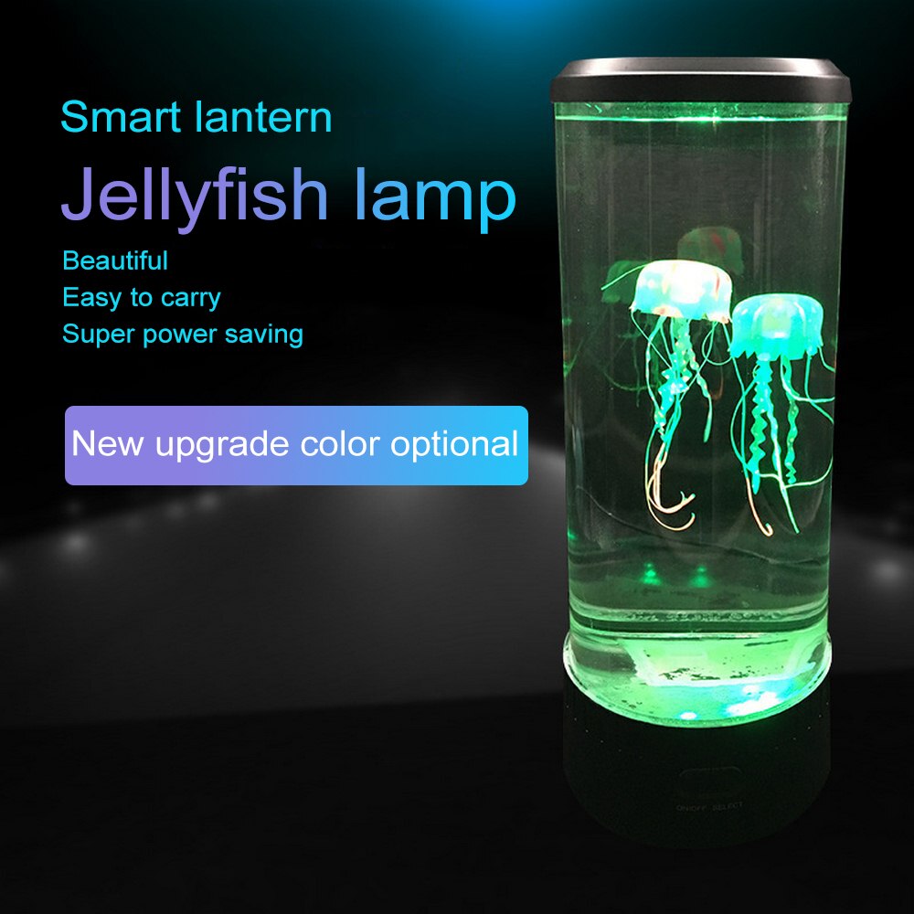 7 Color Changing LED Jellyfish Lamp Aquarium