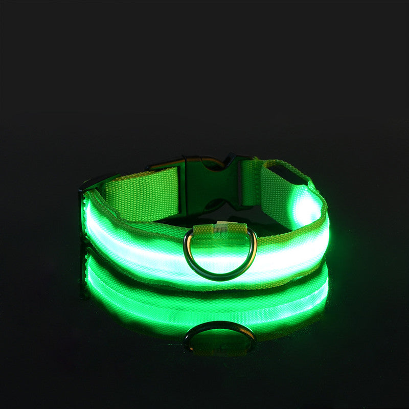 Rechargeable Flashing LED Dog Collar