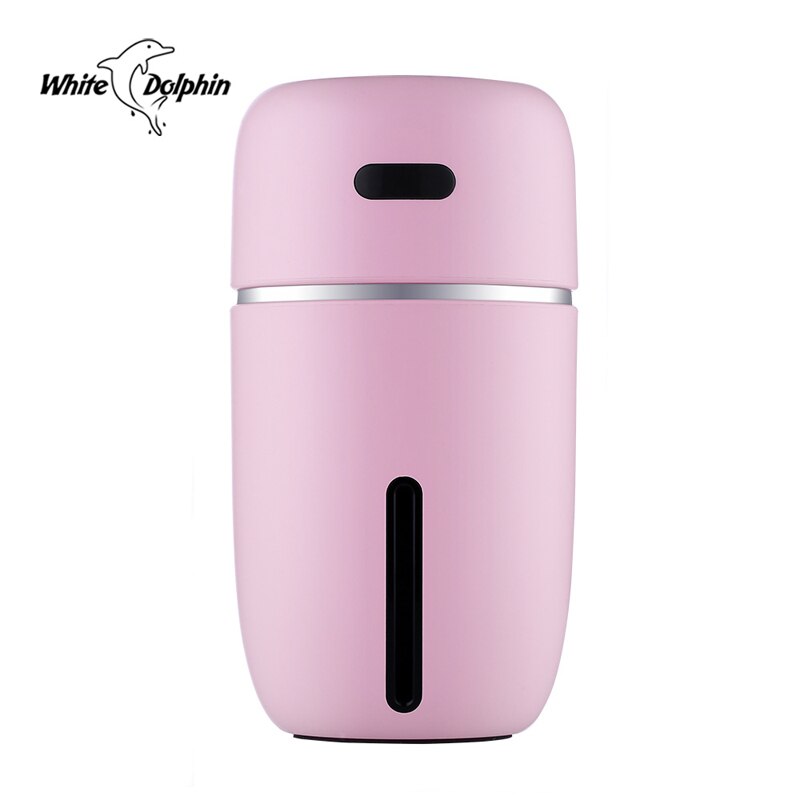 White Dolphin Mini USB Air Humidifier Aroma Diffuser With Changing LED