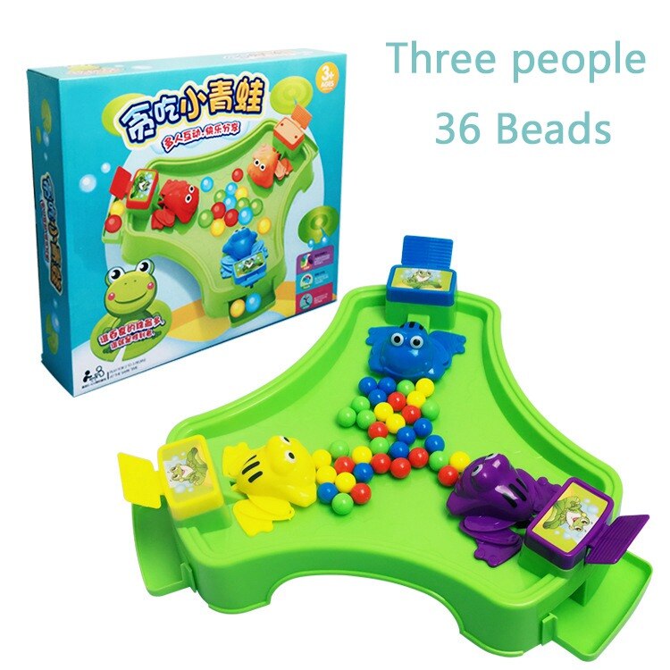 Funny Frog Eating Beans Board Games Toys For Children Interactive Desk Table Game Family Game Educational Toys Kid Gifts