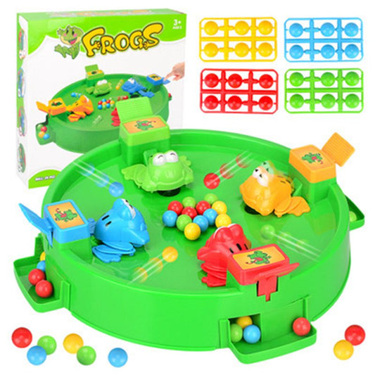 Funny Frog Eating Beans Board Games Toys For Children Interactive Desk Table Game Family Game Educational Toys Kid Gifts