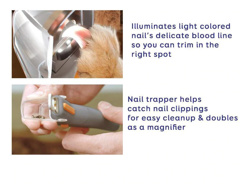 Cat and Dog nail clipper w/ LED lighting