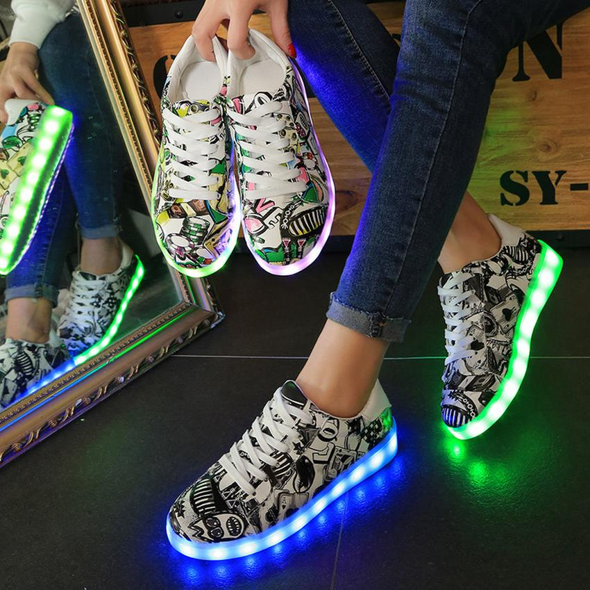 LED Sneakers - USB Chargeable