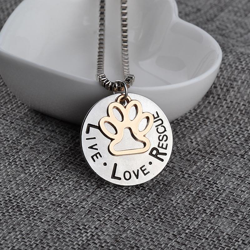 Live Love Rescue Necklace