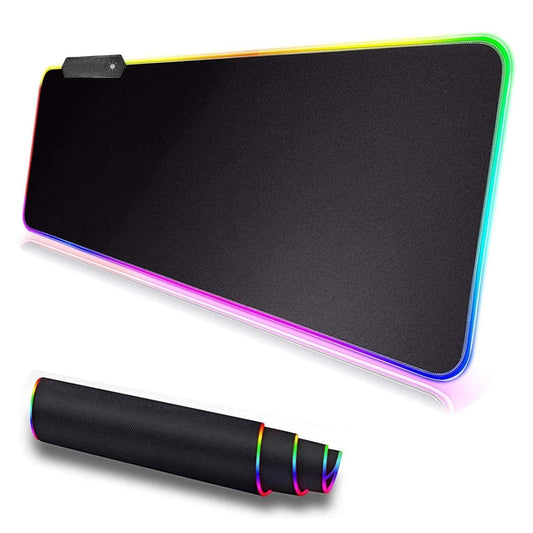 RGB Gaming Mouse Pad Large Size Colorful Luminous for PC Computer Desktop 7 Colors LED Light Desk Mat Gaming Keyboard pad