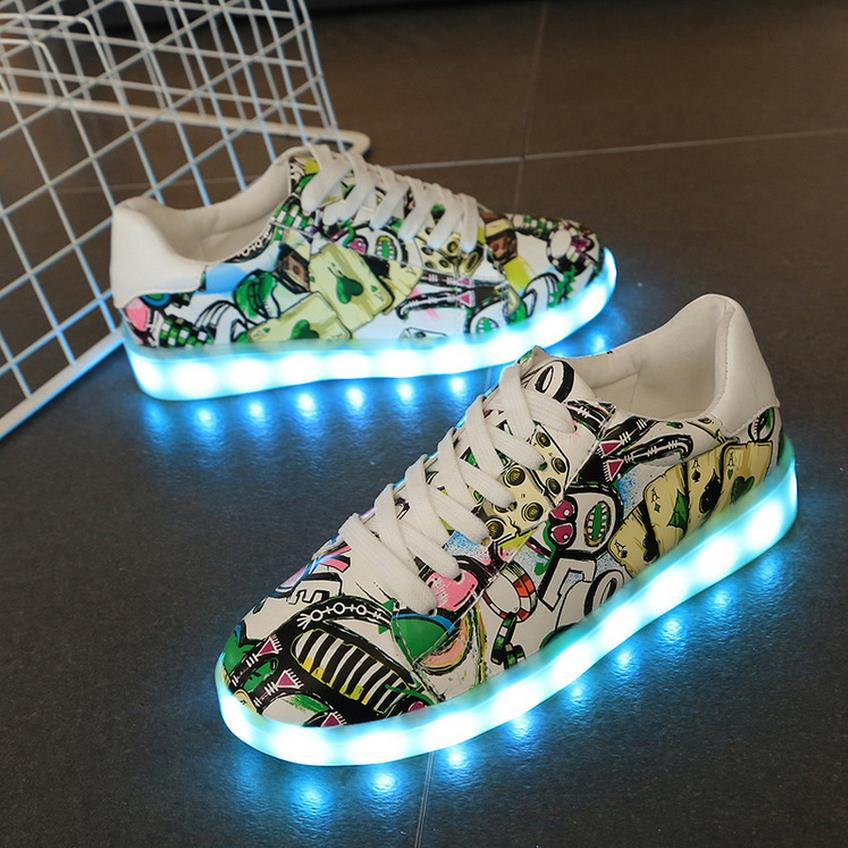 LED Sneakers - USB Chargeable