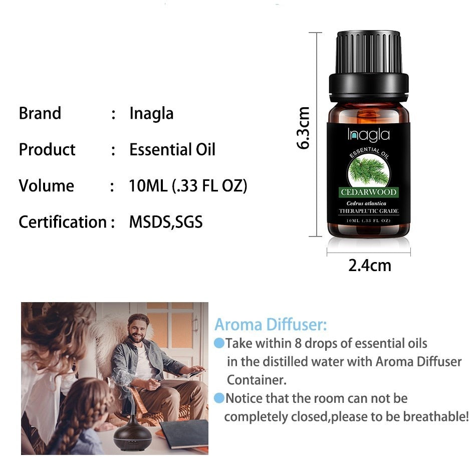 Pure Essential Aromatherapy Oils