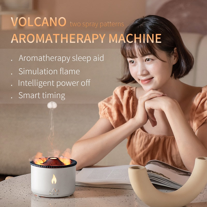 Volcanic Smoke Ring Humidifier