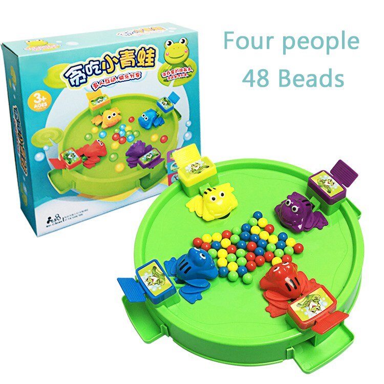 Funny Frog Eating Beans Board Games Toys For Children Interactive Desk Table Game Family Game Educational Toys Kid Gifts