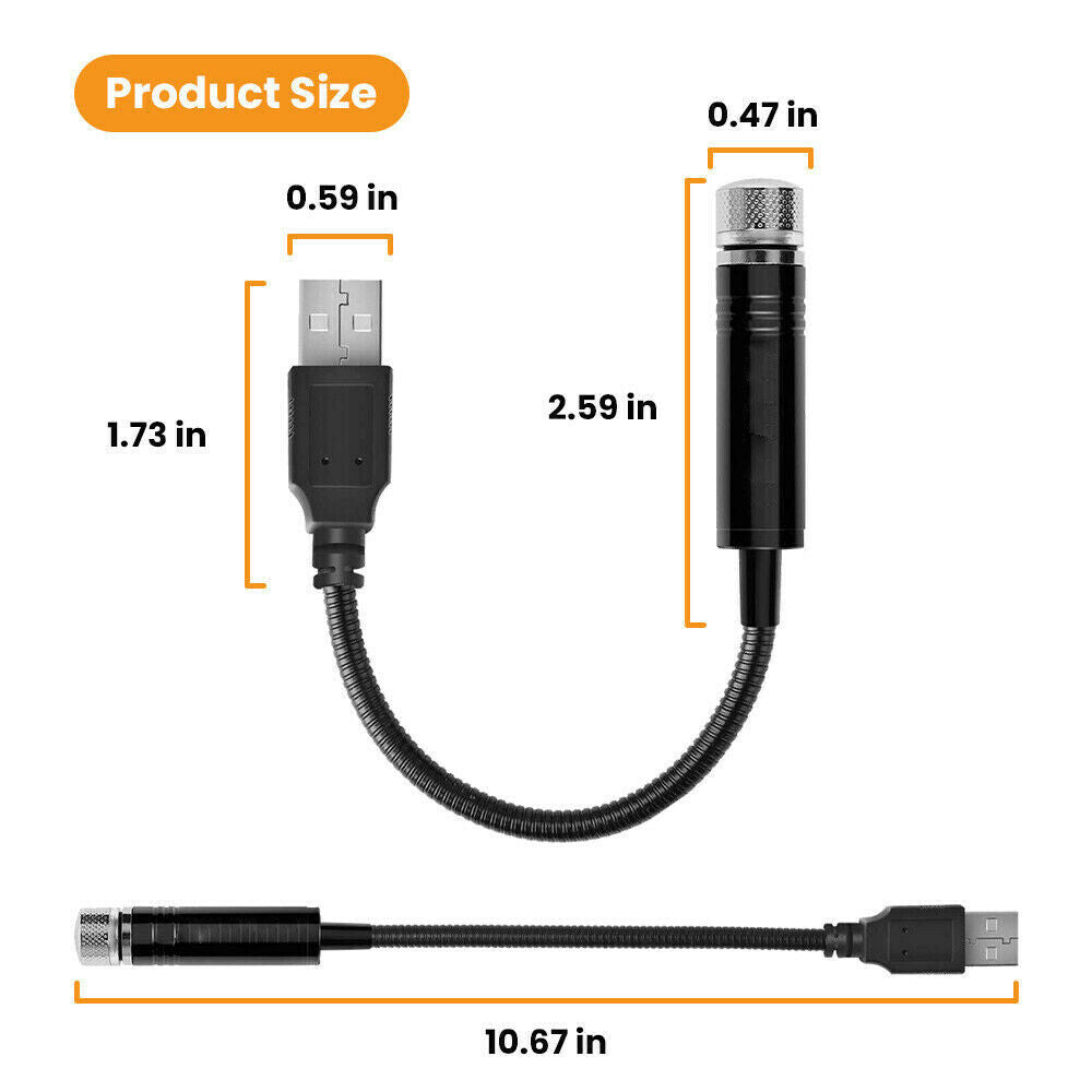 USB Home/Car Interior LED Light