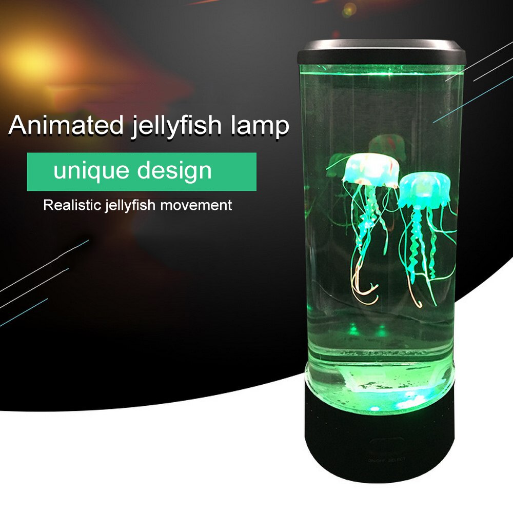 7 Color Changing LED Jellyfish Lamp Aquarium